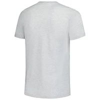 T-shirt unisexe Charlie Hustle Heather Ash Oklahoma State Cowboys Pokes Script