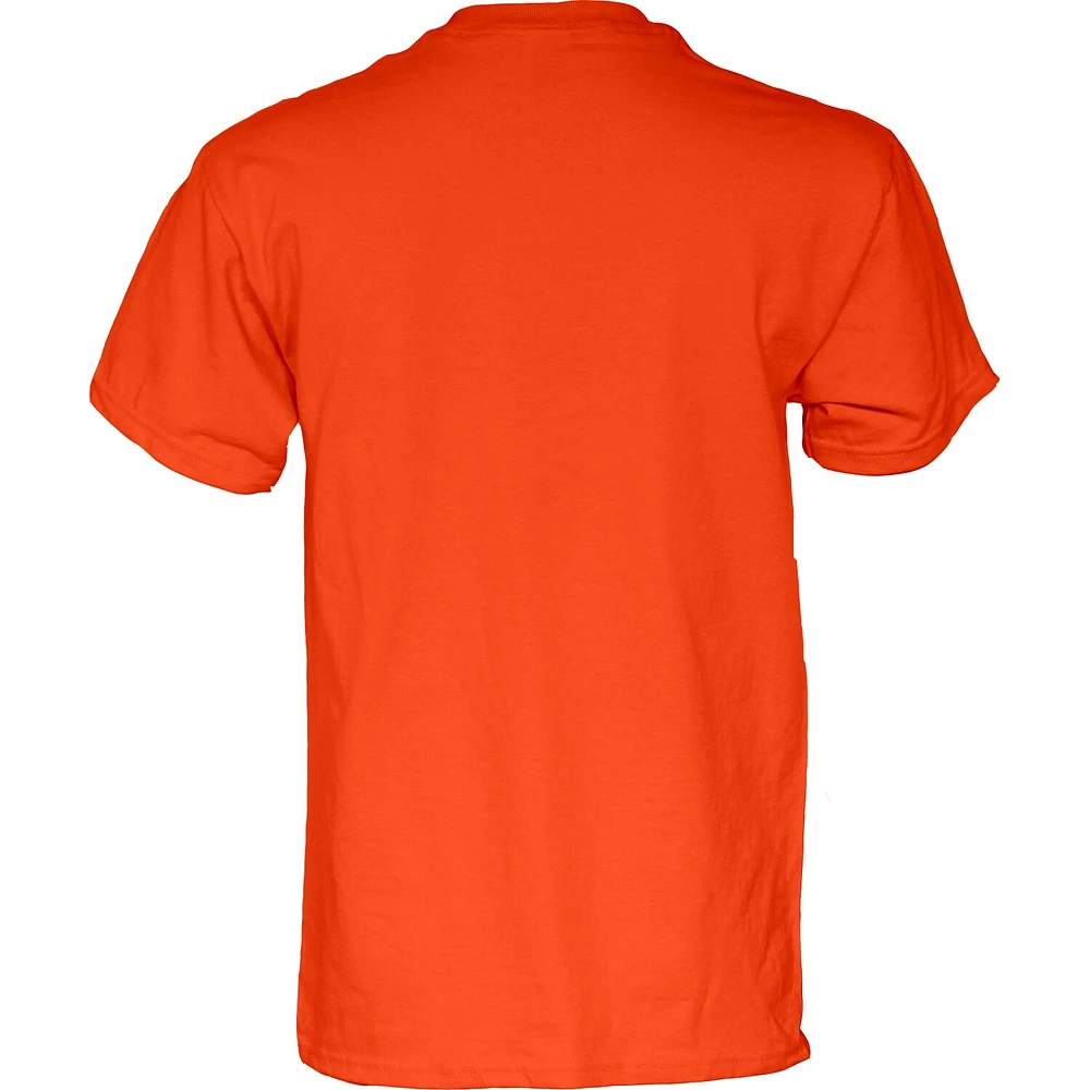 T-shirt unisexe bleu 84 orange Oklahoma State Cowboys 2023 Big 12 Champions de cross-country pour hommes