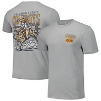 T-shirt unisexe gris Oklahoma State Cowboys Hyper Local Bull Ride