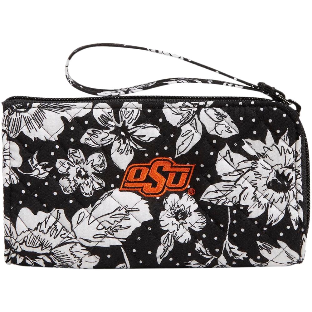 Vera Bradley Oklahoma State Cowboys Rain Garden Front-Zip Wristlet