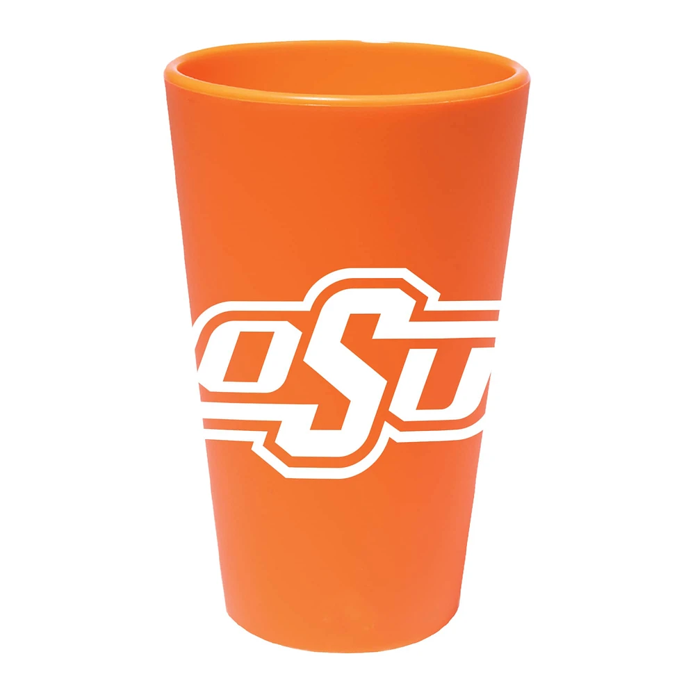 WinCraft Oklahoma State Cowboys 16oz. Team Color Silicone Pint Glass