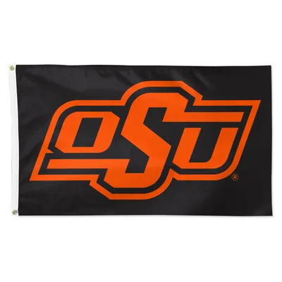 WinCraft Oklahoma State Cowboys 3' x 5' Drapeau simple face avec logo principal