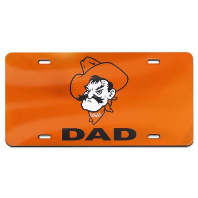 WinCraft Oklahoma State Cowboys Specialty Dad License Plate