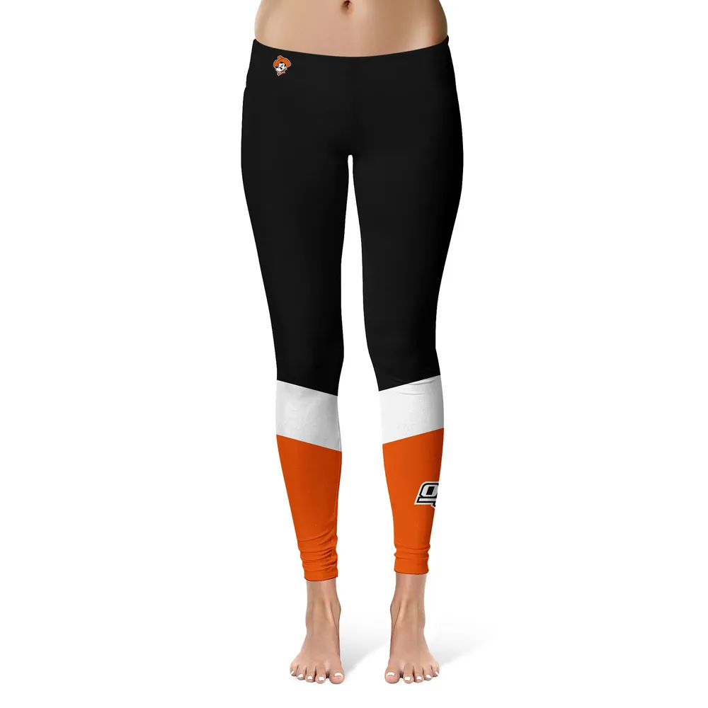 Lids Oklahoma State Cowboys Women's Ankle Color Block Yoga