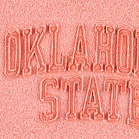 Sweat-shirt orange Pressbox pour femmes des Cowboys de l'Oklahoma State Ponchoville