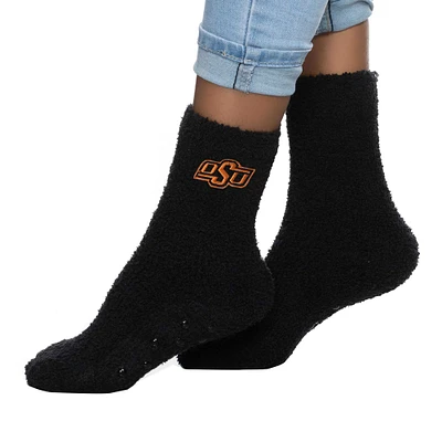 Chaussettes ZooZatz Oklahoma State Cowboys Fuzzy Team Crew pour femmes