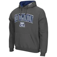Chandail à capuchon Colosseum Charcoal Old Dominion Monarchs Arch et Logo pour hommes
