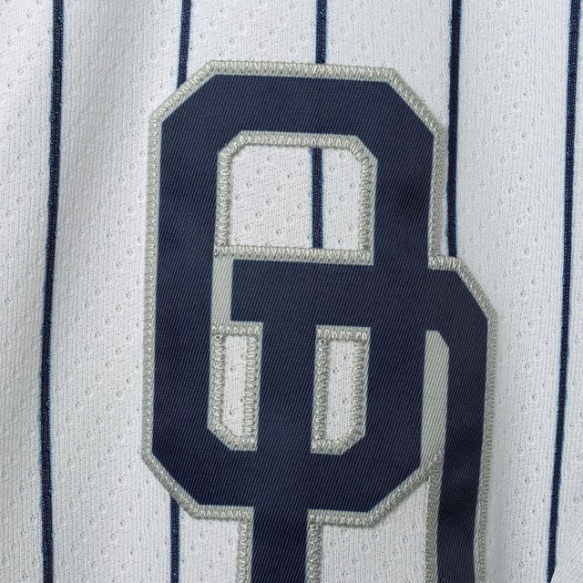 Maillot de baseball réplique à fines rayures Old Dominion Monarchs Under Armour pour hommes blanc