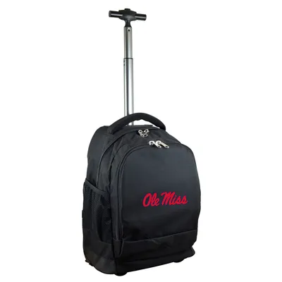 Ole Miss Rebels 19'' Premium Wheeled Backpack