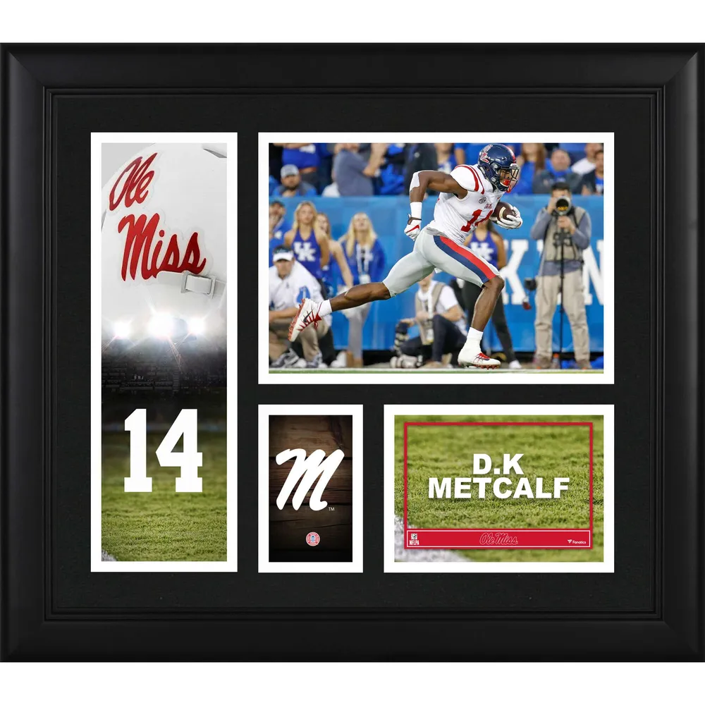 Lids AJ Brown Ole Miss Rebels Fanatics Authentic Framed 15 x 17