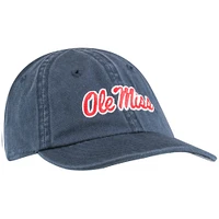 Infant Top of the World Navy Ole Miss Rebels Mini Me Victory Flex Hat
