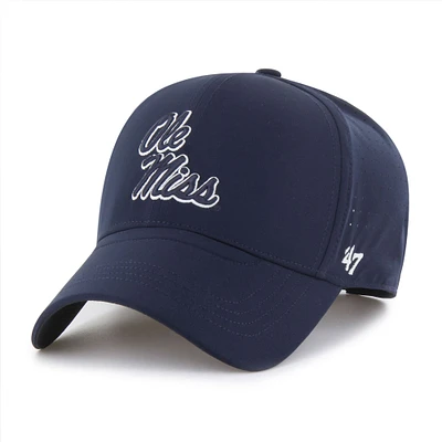 Casquette ajustable MVP Forward Vent bleu marine Ole Miss Rebels '47 pour homme