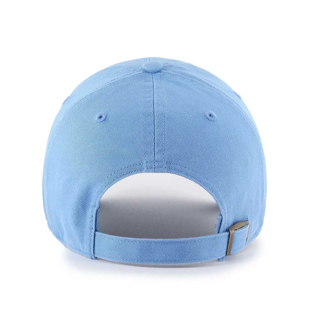 Men's '47 Powder Blue Ole Miss Rebels Vault Clean Up Adjustable Hat