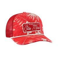 Casquette réglable '47 Red Ole Miss Rebels Tropicalia Hitch pour hommes