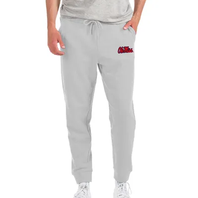 Ole Miss Rebels Antigua Action Jogger Pants - Heathered Gray