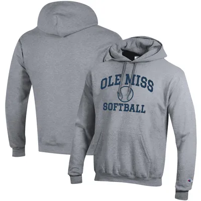 Ole Miss Rebels Champion Softball Icon Pullover Hoodie