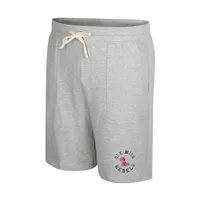 Men's Colosseum Heather Gray Ole Miss Rebels Love To Hear This Terry Shorts