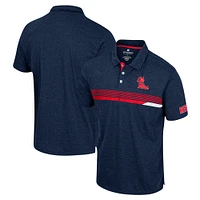 Polo bleu marine Colosseum No Problemo pour homme des Ole Miss Rebels