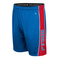 Men's Colosseum Powder Blue Ole Miss Rebels Panel Shorts