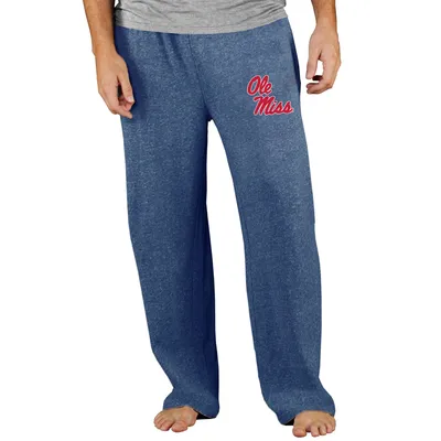 Ole Miss Rebels Concepts Sport Mainstream Terry Pants - Navy