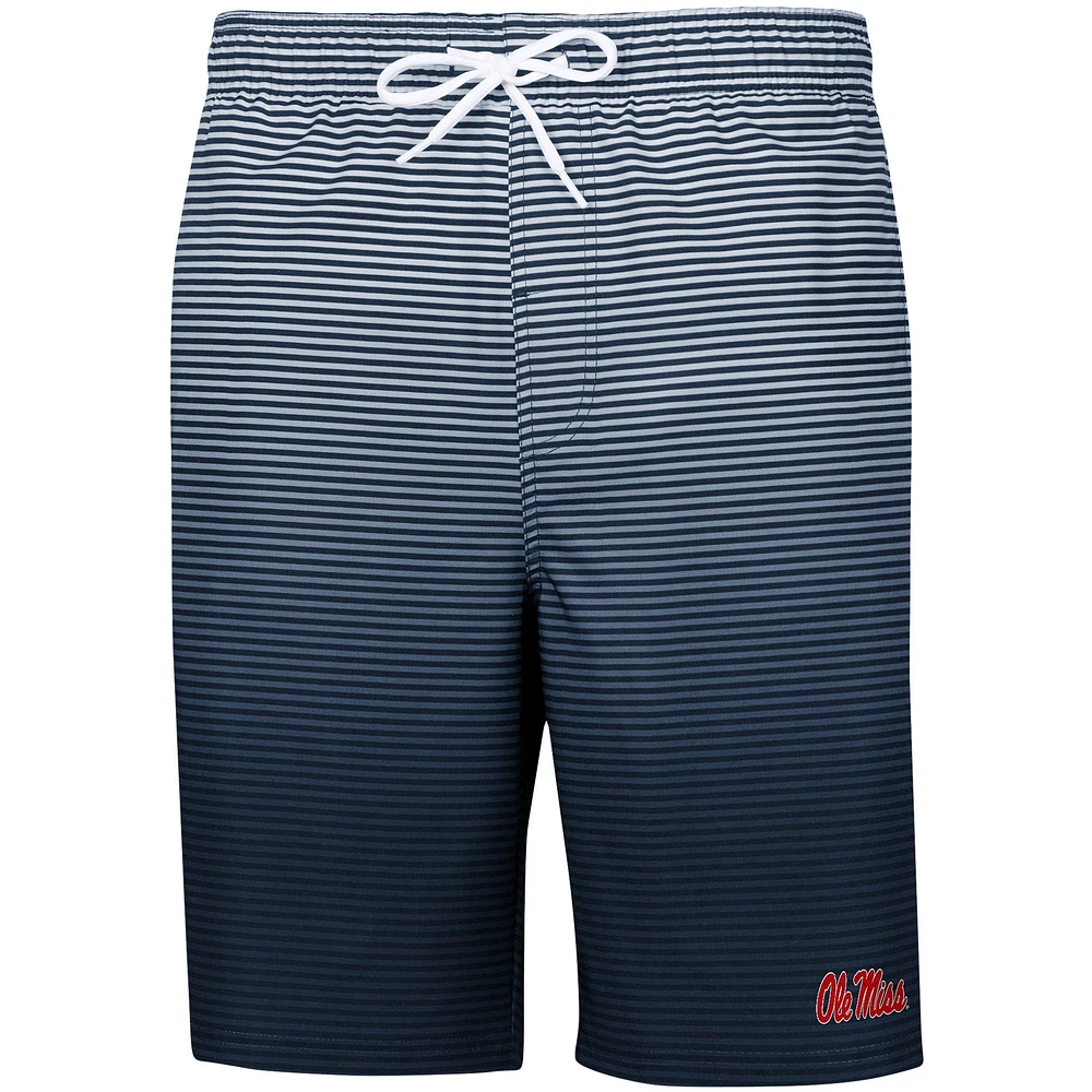 Maillot de bain pour homme G-III Sports by Carl Banks Navy Ole Miss Rebels Ocean