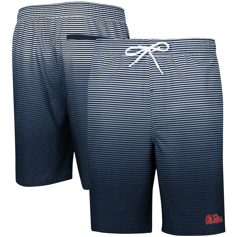 Maillot de bain pour homme G-III Sports by Carl Banks Navy Ole Miss Rebels Ocean