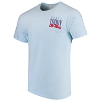 T-shirt bleu clair Ole Miss Rebels Welcome to the South Comfort Colours pour homme