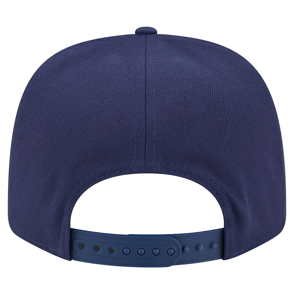 Casquette extensible à boutons-pression New Era bleu marine Ole Miss Rebels Game Day Multi-Rope 9SEVENTY pour homme