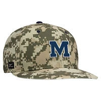Casquette de baseball Nike Digital Camo Ole Miss Rebels On-Field Performance pour homme