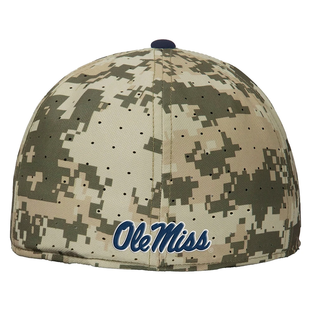 Casquette de baseball Nike Digital Camo Ole Miss Rebels On-Field Performance pour homme