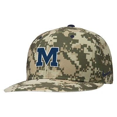 Casquette de baseball Nike Digital Camo Ole Miss Rebels On-Field Performance pour homme