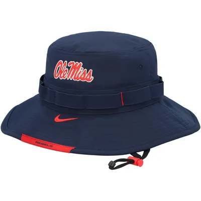 Ole Miss Rebels Nike Boonie Performance Bucket Hat - Navy