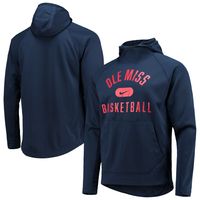 Men's Nike Navy Ole Miss Rebels Spotlight Raglan Pullover Hoodie