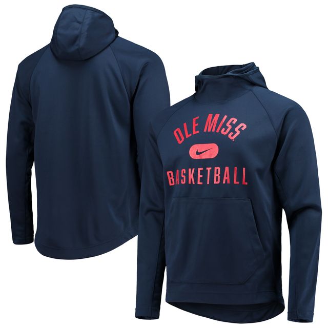 Sweat à capuche pour homme Nike Ole Miss Rebels Spotlight bleu marine