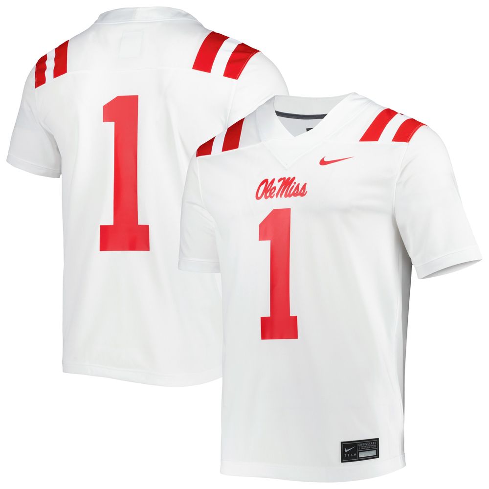 nike ole miss football jersey