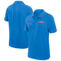 Polo Nike Powder Blue Ole Miss Rebels Performance pour homme