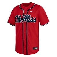 Maillot de baseball Nike rouge Ole Miss Rebels Limited pour homme