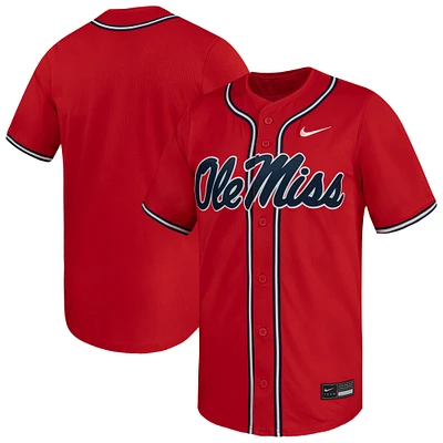 Maillot de baseball Nike rouge Ole Miss Rebels Limited pour homme