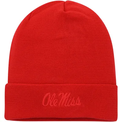 Ole Miss Rebels Nike Tonal Cuffed Knit Hat - Red