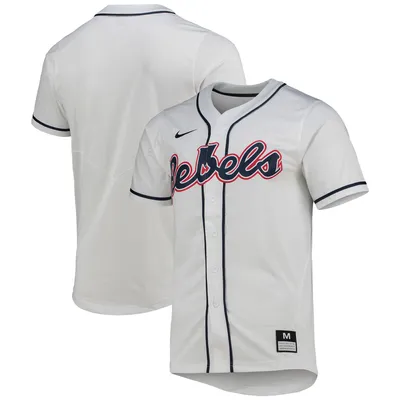 North Carolina Tar Heels Nike Vapor Untouchable Elite Replica Full-Button Baseball  Jersey - White