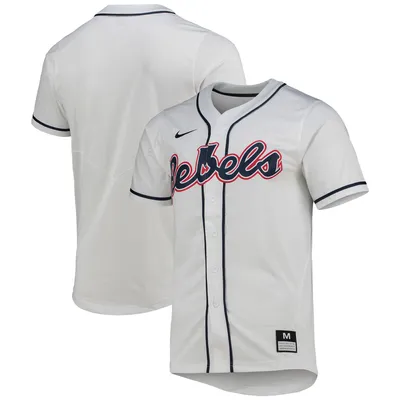 Men's Nike Natural Georgia Bulldogs Replica Baseball Jersey