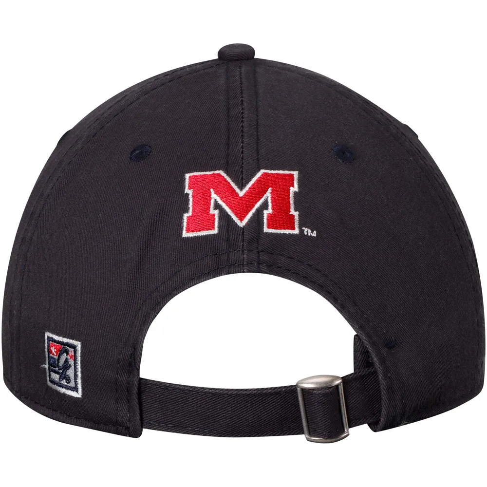 Men's The Game Red Ole Miss Rebels U of M Classic Bar Unstructured  Adjustable Hat