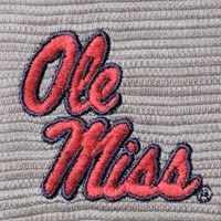 Men's Tommy Bahama Charcoal Ole Miss Rebels Play Action Raglan Half-Zip Jacket