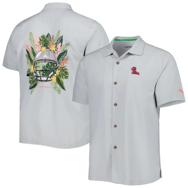 Lids Ole Miss Rebels Tommy Bahama Sport Jungle Shade Camp Button-Up Shirt -  Navy