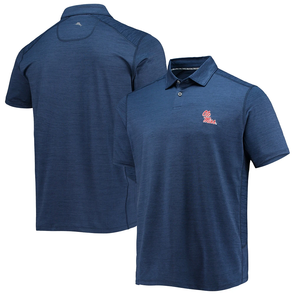 Polo Tommy Bahama Navy Ole Miss Rebels Delray IslandZone pour homme