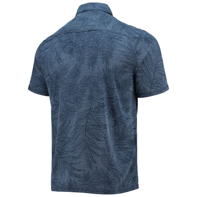 Polo de plage Tommy Bahama pour hommes Ole Miss Rebels Palmetto bleu marine