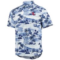 Men's Tommy Bahama Navy Ole Miss Rebels Tropical Horizons Button-Up Shirt