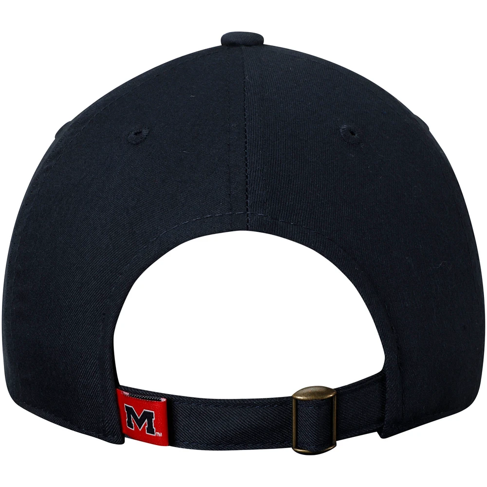 Men's Top of the World Navy Ole Miss Rebels Staple Adjustable Hat