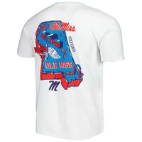 Men's White Ole Miss Rebels Hyperlocal T-Shirt