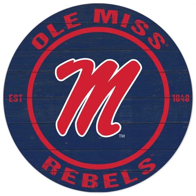 Lids Ole Miss Rebels 20'' x 20'' Indoor/Outdoor Circle Sign